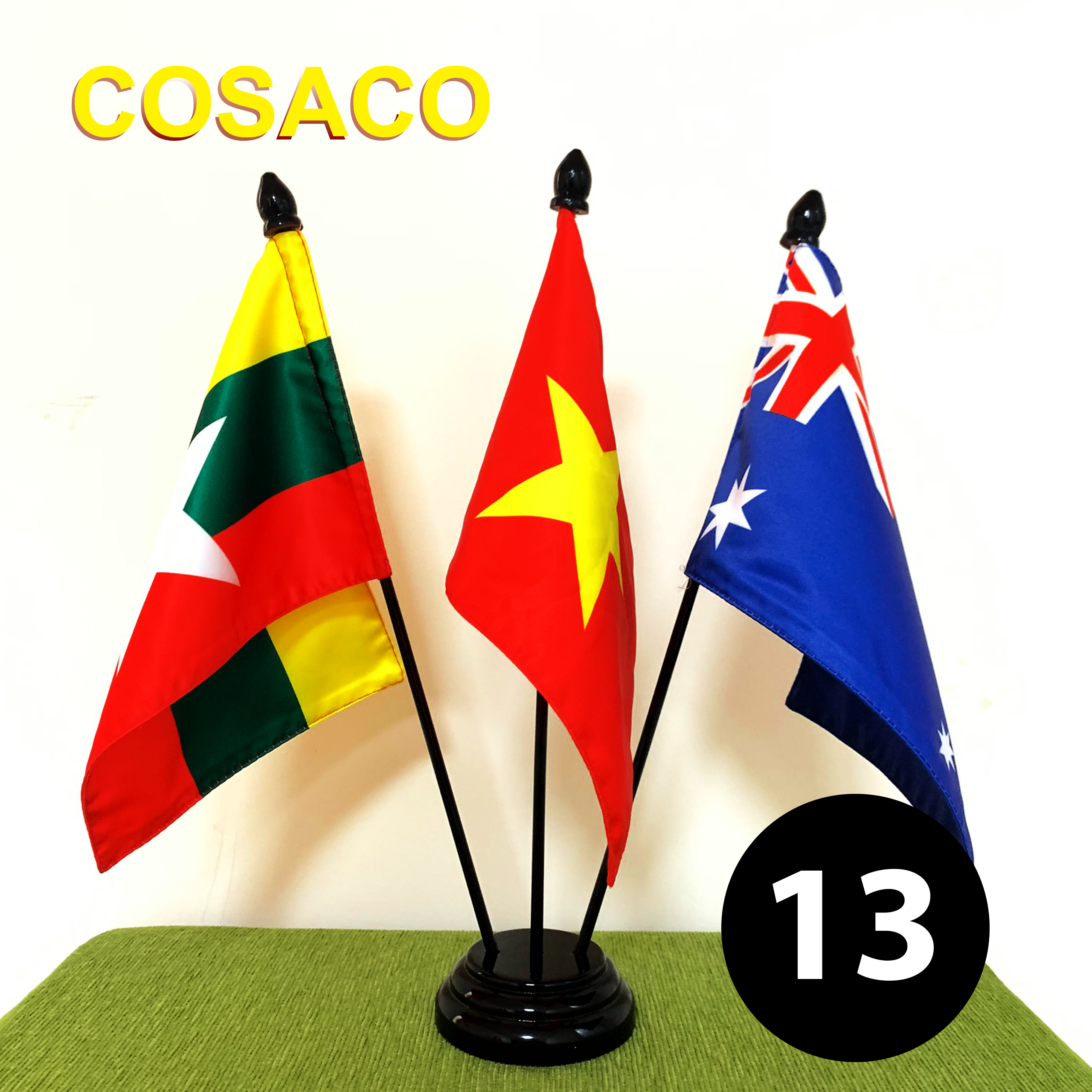 Cờ để bàn - đế ba